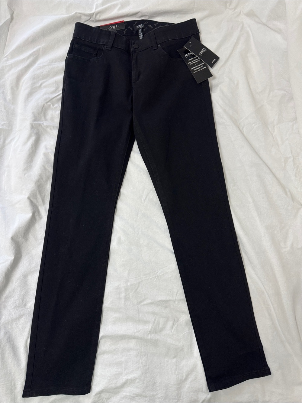 Jones New York Women's “Jones Slim” Jeans in Black NWT